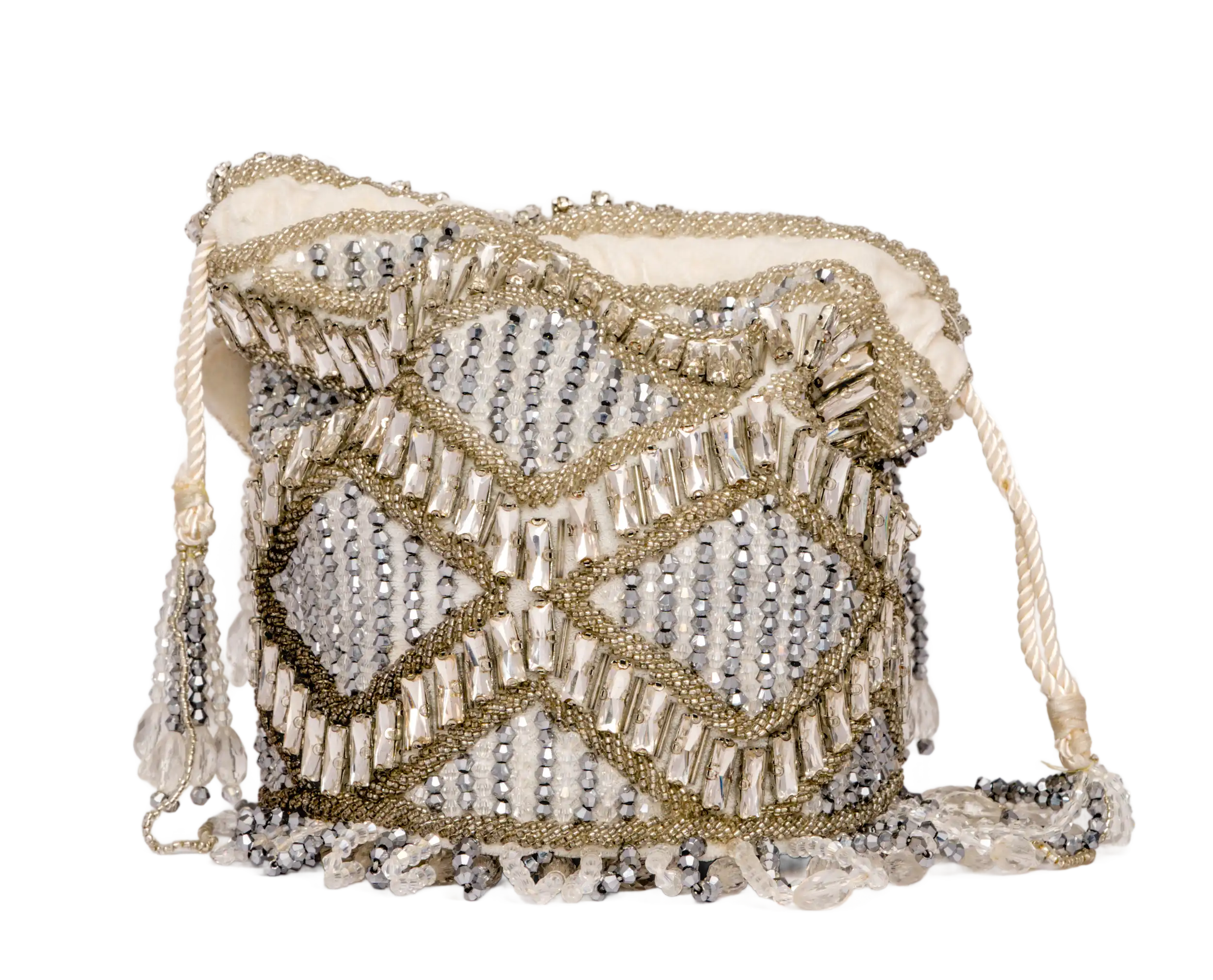 Anaya (Pouch) — White — view 3