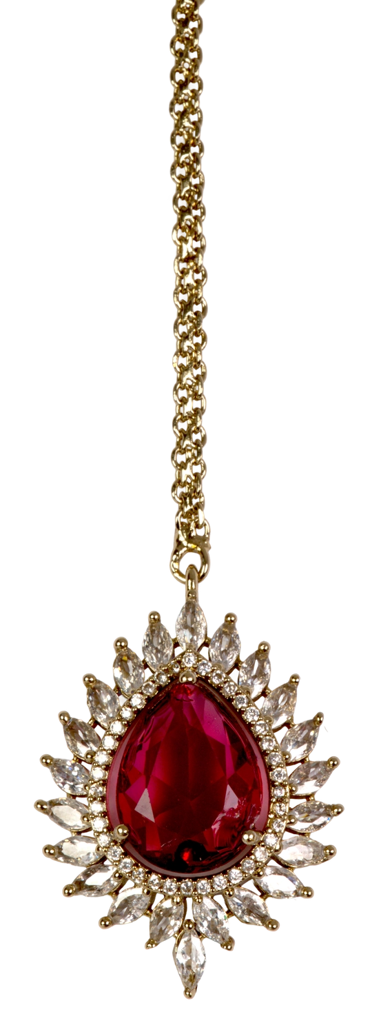 Forehead Crystal Drop Long — view 5