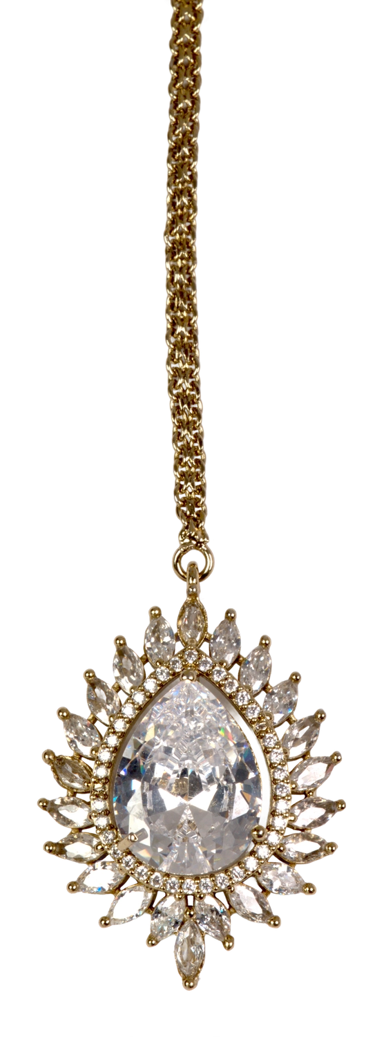 Forehead Crystal Drop Long — view 6