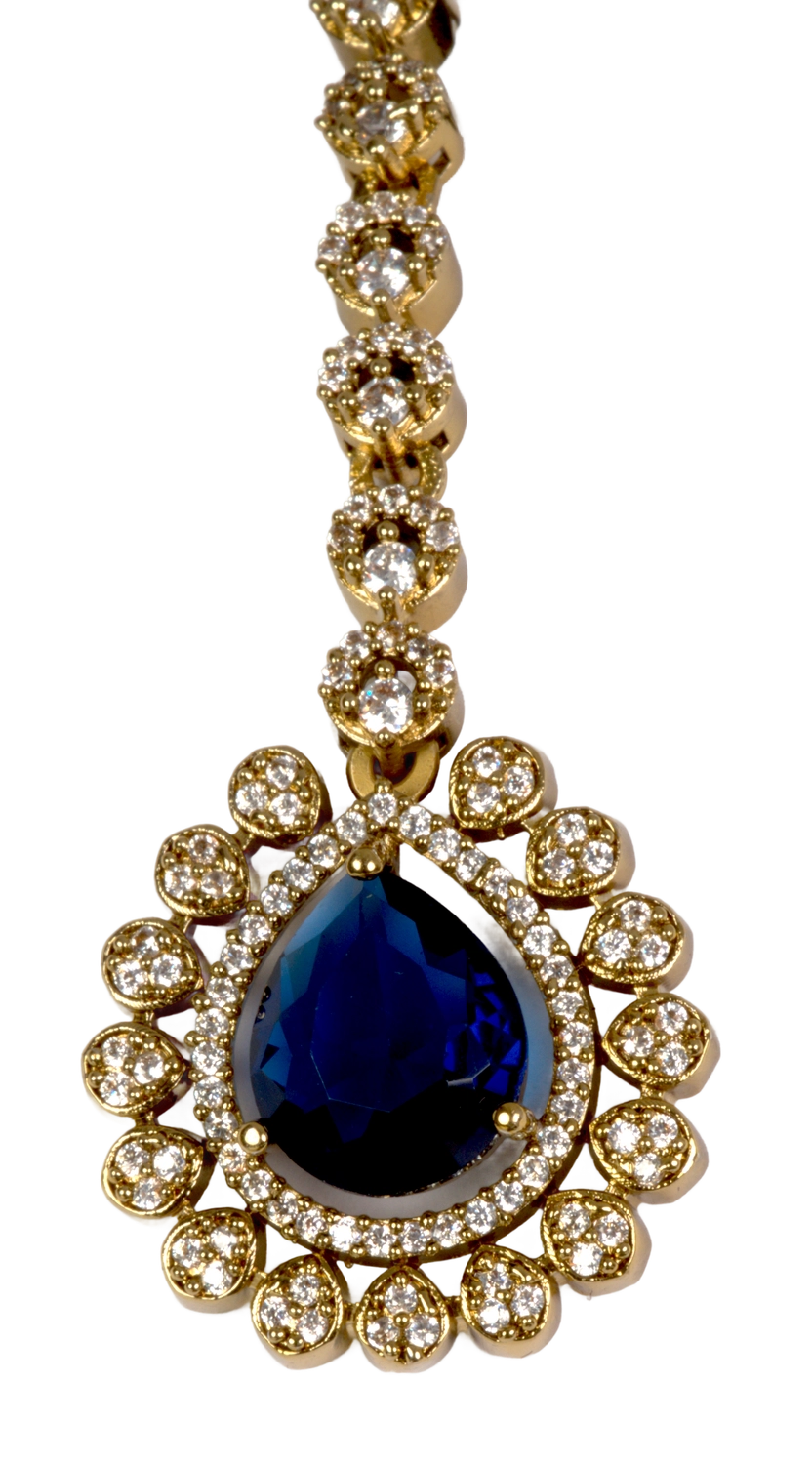 Forehead Crystal Drop Short