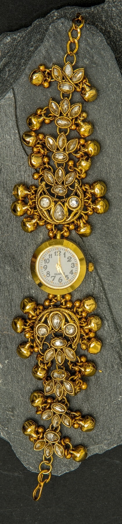 Crystal Cluster Cuff Watch - Style 49