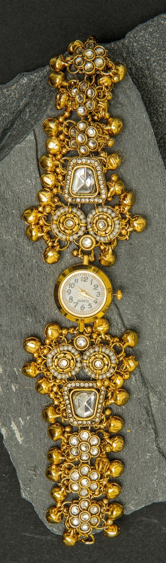 Crystal Bell Bracelet Watch - Style 52