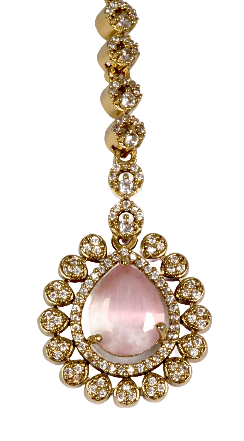 Forehead Crystal Drop Short — view 5