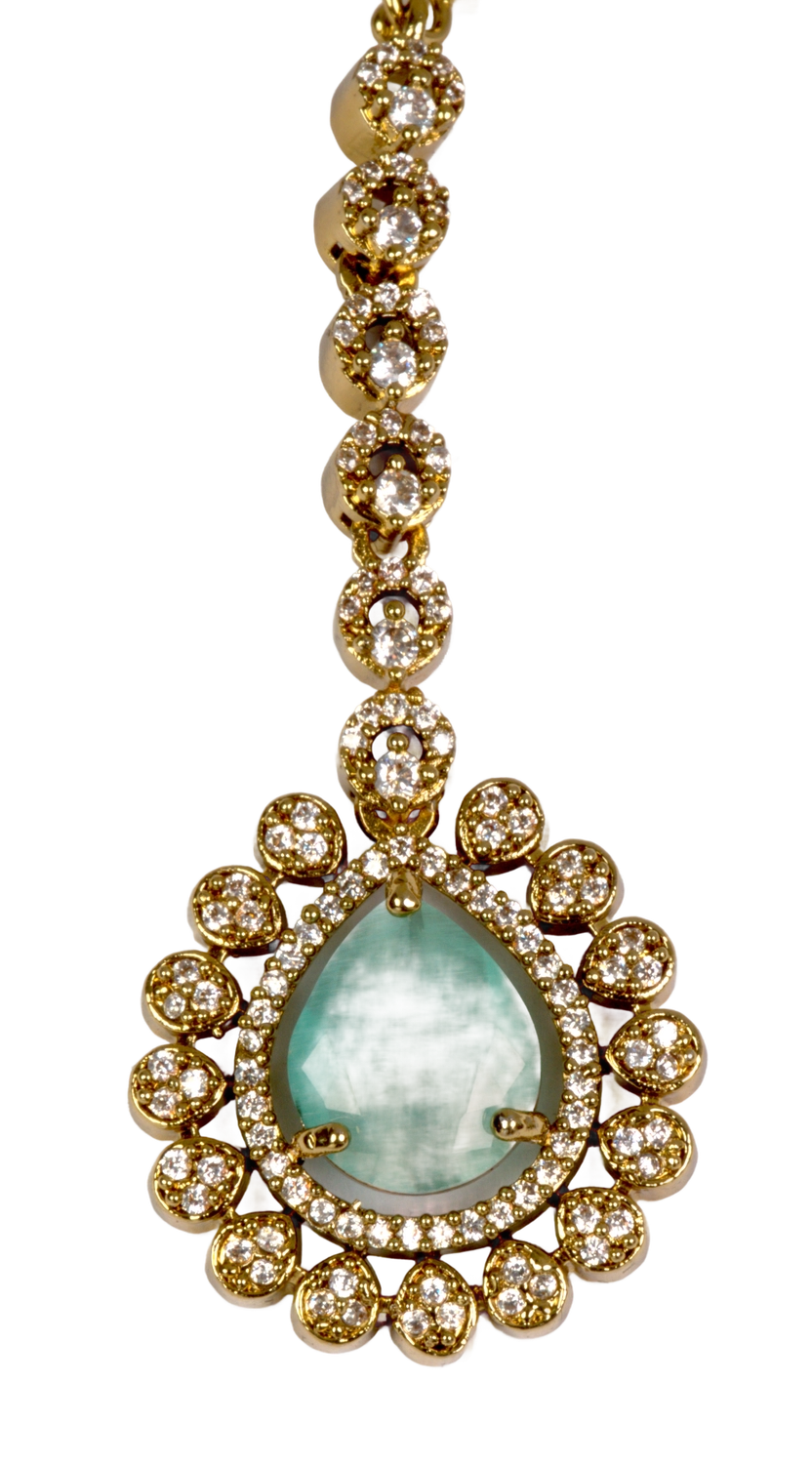 Forehead Crystal Drop Short — view 3